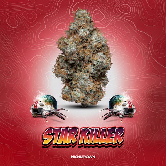 MICHIGROWN - STAR KILLER - 3.5 GRAMS - PREMIUM FLOWER - JARS - 1