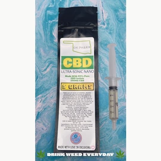 1 Dream Distribution - NANO CBD - 3G SYRINGE - 150MG CBD - 1