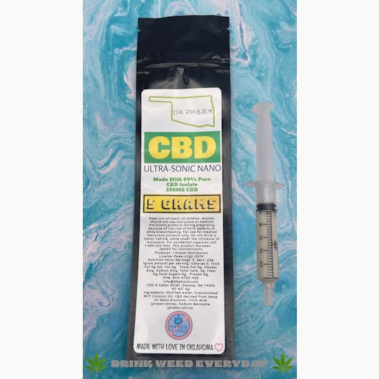 1 Dream Distribution - NANO CBD - 5G SYRINGE - 250MG CBD - 1