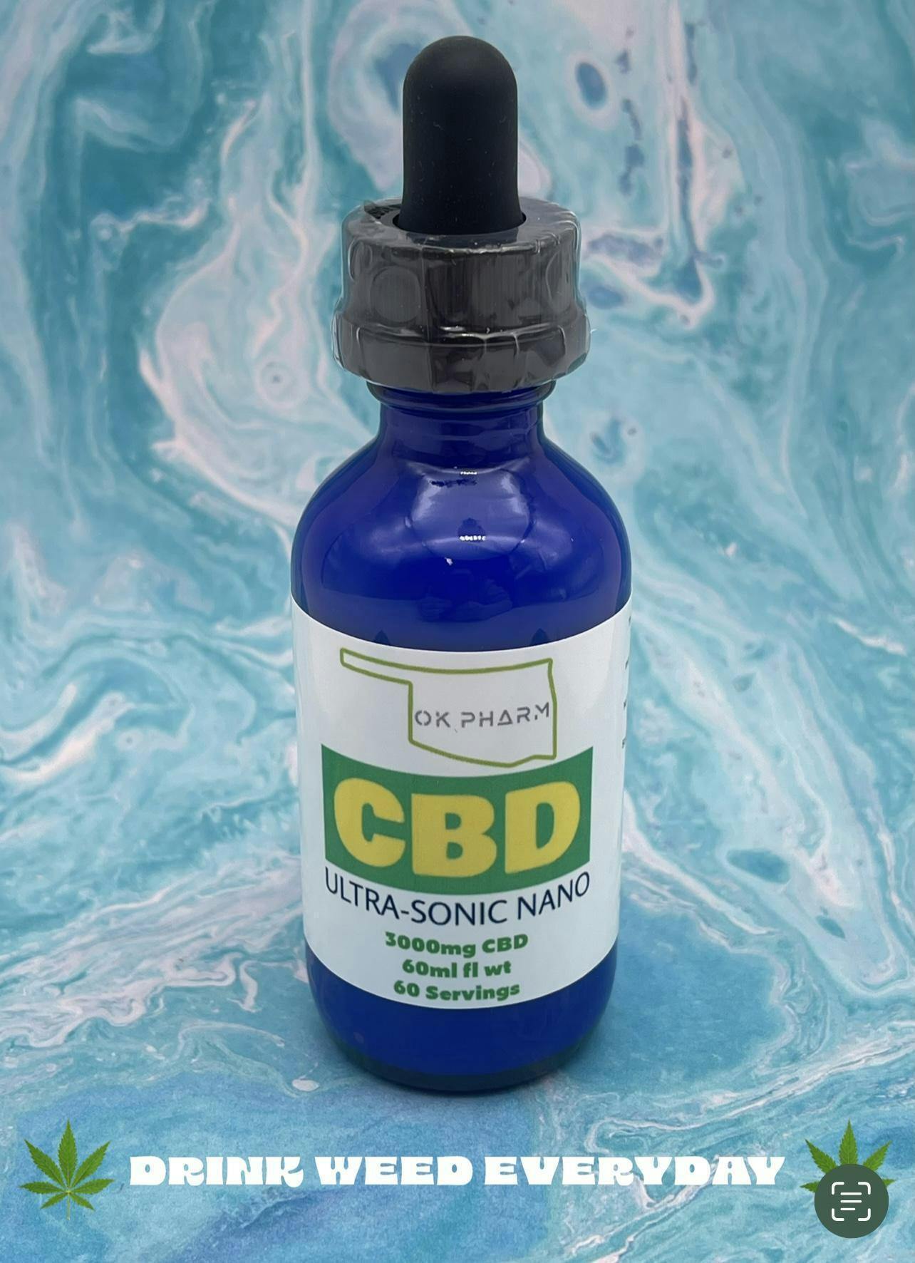 1 Dream Distribution - NANO CBD - 2OZ BOTTLE - 60G - 3000MG CBD - 1