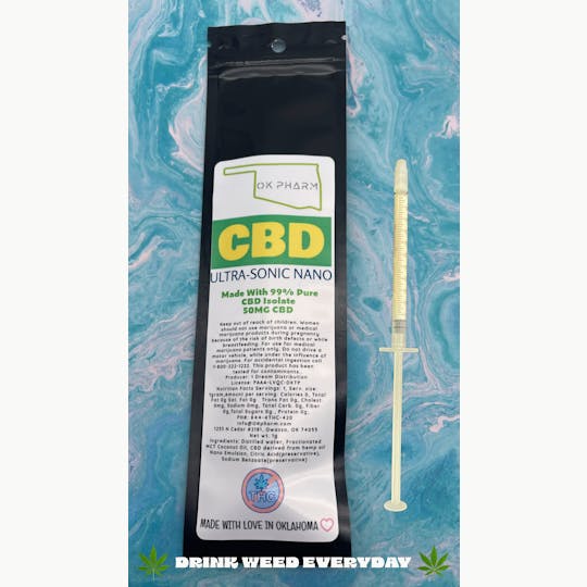 1 Dream Distribution - NANO CBD - 1G SYRINGE - 50MG CBD - 1