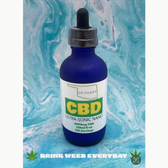 1 Dream Distribution - NANO CBD - 4OZ BOTTLE - 120G - 6000MG CBD - 1