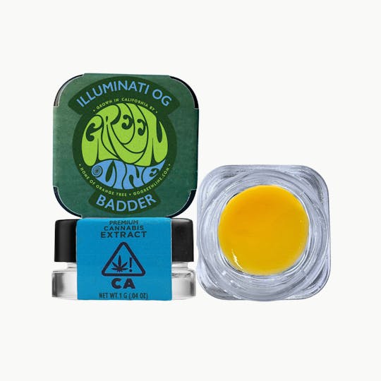 Greenline - Illuminati OG - Badder - Extract - Indica - 1g - 1