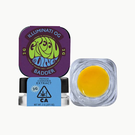 Greenline - Illuminati OG - Badder - Extract - Indica - 2g - 1