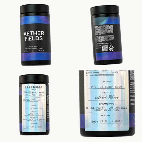 AETHER FIELDS - 2998 BUBBA // PREMIUM INDOOR BIGS - 7g - 1