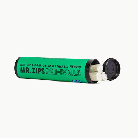 MR. ZIPS - MR. ZIPS | Peanut Butter Breath | Hybrid | Pre-Roll | 3-Pack 0.5g - 1