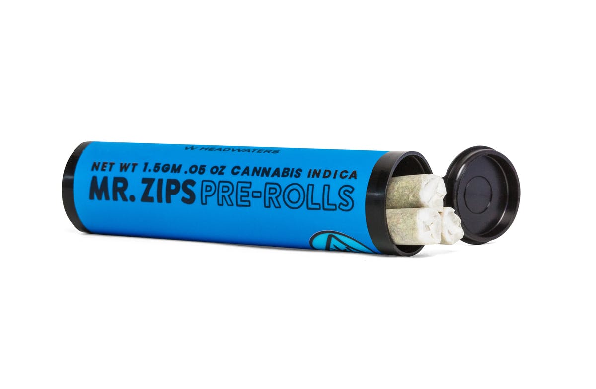 MR. ZIPS - MR. ZIPS | Shake Shack | Indica | Pre-Roll | 3-Pack 0.5g - 1