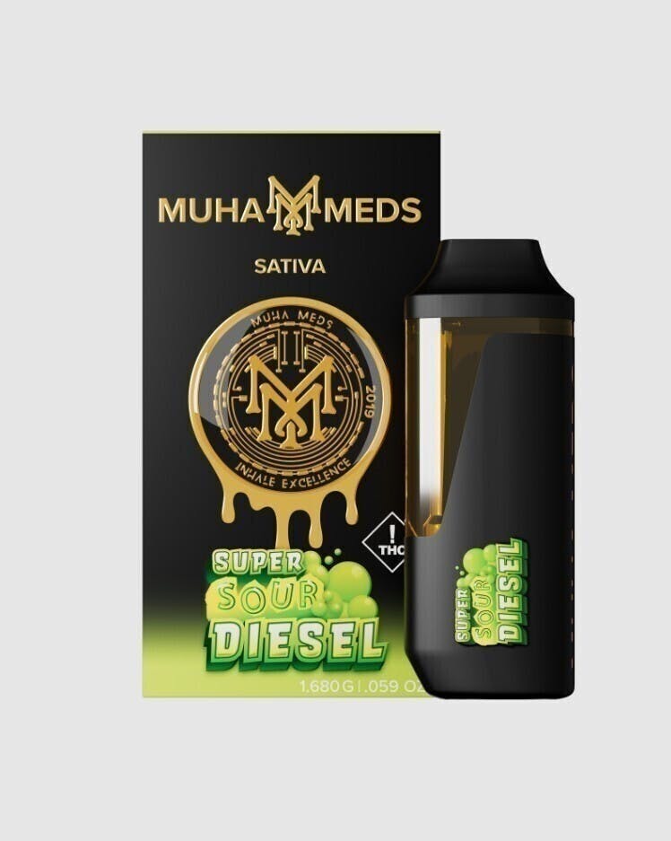 Muha Meds - Muha Meds | Super Sour Diesel | Disposable | 1.68g - 1