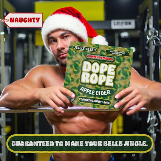 Dope Rope - DOPE ROPE HOLIDAY🎅 Apple Cider | 200MG | Premium Gummy Rope - 1