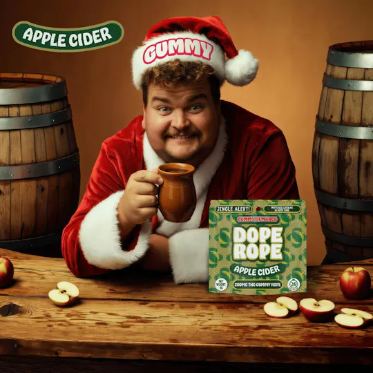 Dope Rope - Dope Rope | Holiday | Apple Cider Gummies | 200mg | Single - 1