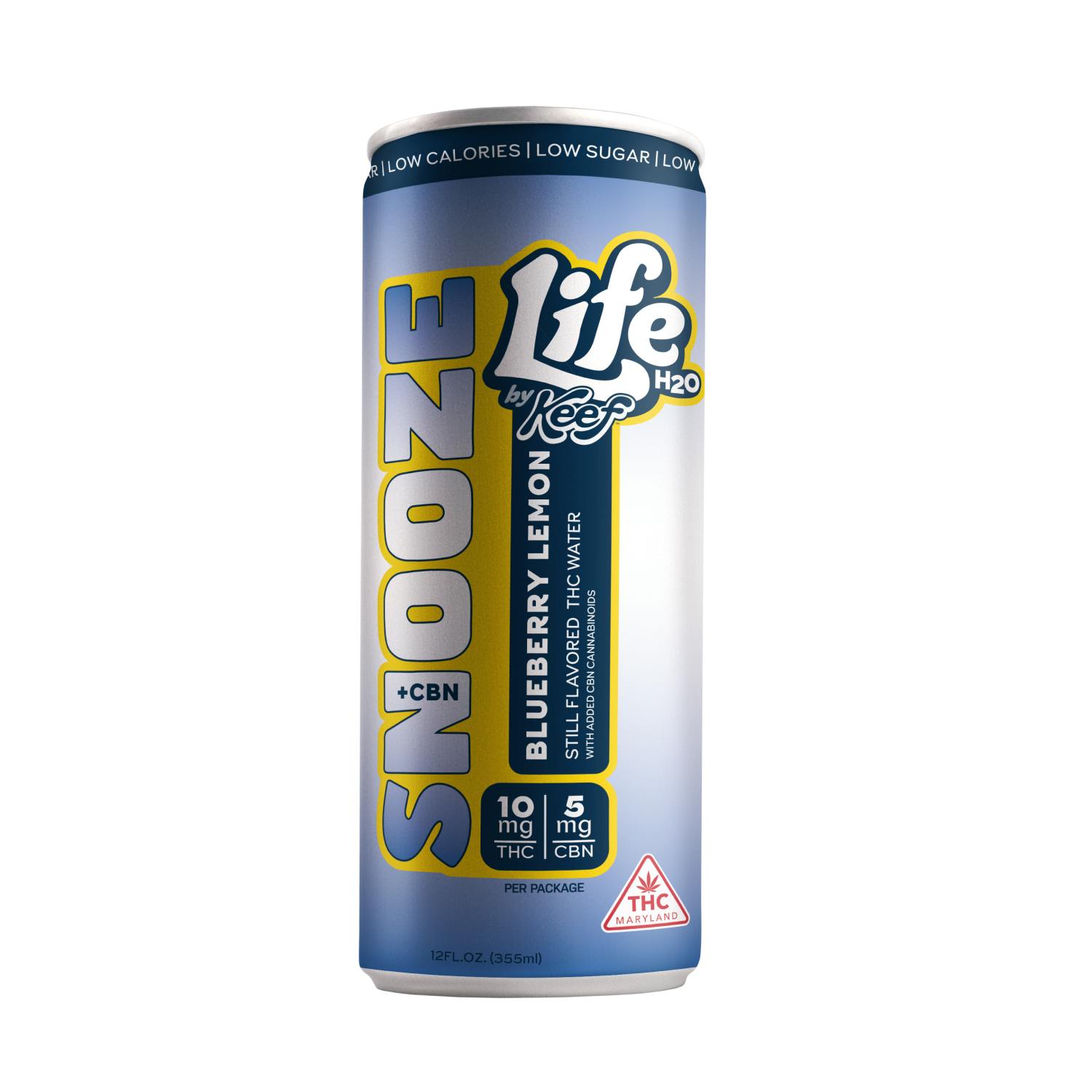 SunMed Growers - Life H2O Energize Blueberry Lemon Still Water 10mgTHC/5mgCBN - 1