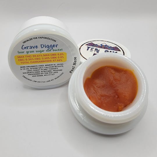 Ten Six Labs - Grave Digger - 4g - Sugar Wax - 1