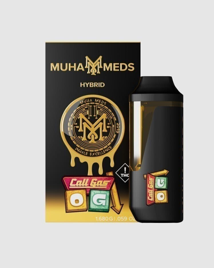 Muha Meds - Muha Meds | Cali Gas OG | Disposable | 1.68g - 1