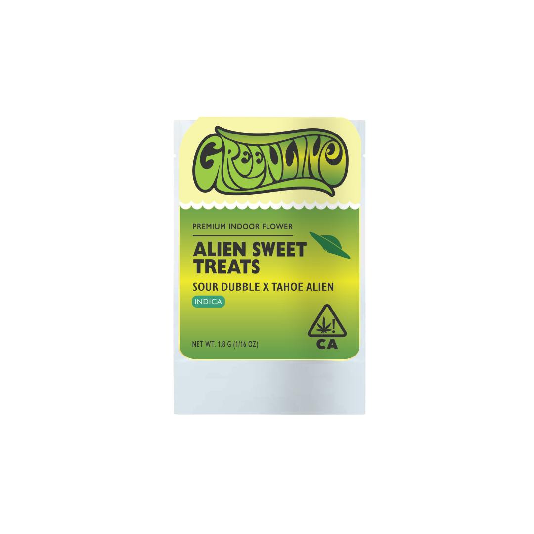 Greenline - Alien Sweet Treats - 1/16 oz - Indoor - Indica - 1.8g - 1