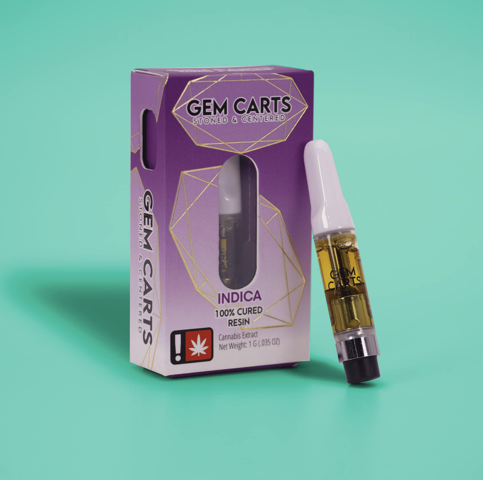 GEM CARTS - GEM CARTS | Obama Kush | Cartridge | 1G - 1