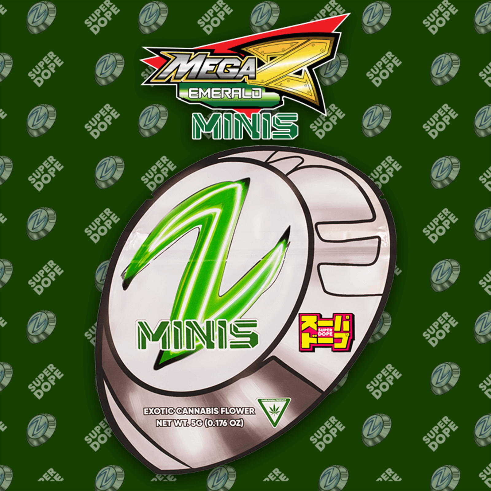 🟢 MEGA Z (EMERALD) Mini (5g) - Super Dope