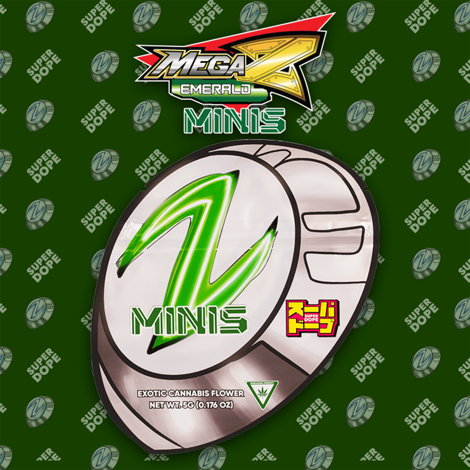 Super Dope - 🟢 MEGA Z (EMERALD) Mini (5g) - 1