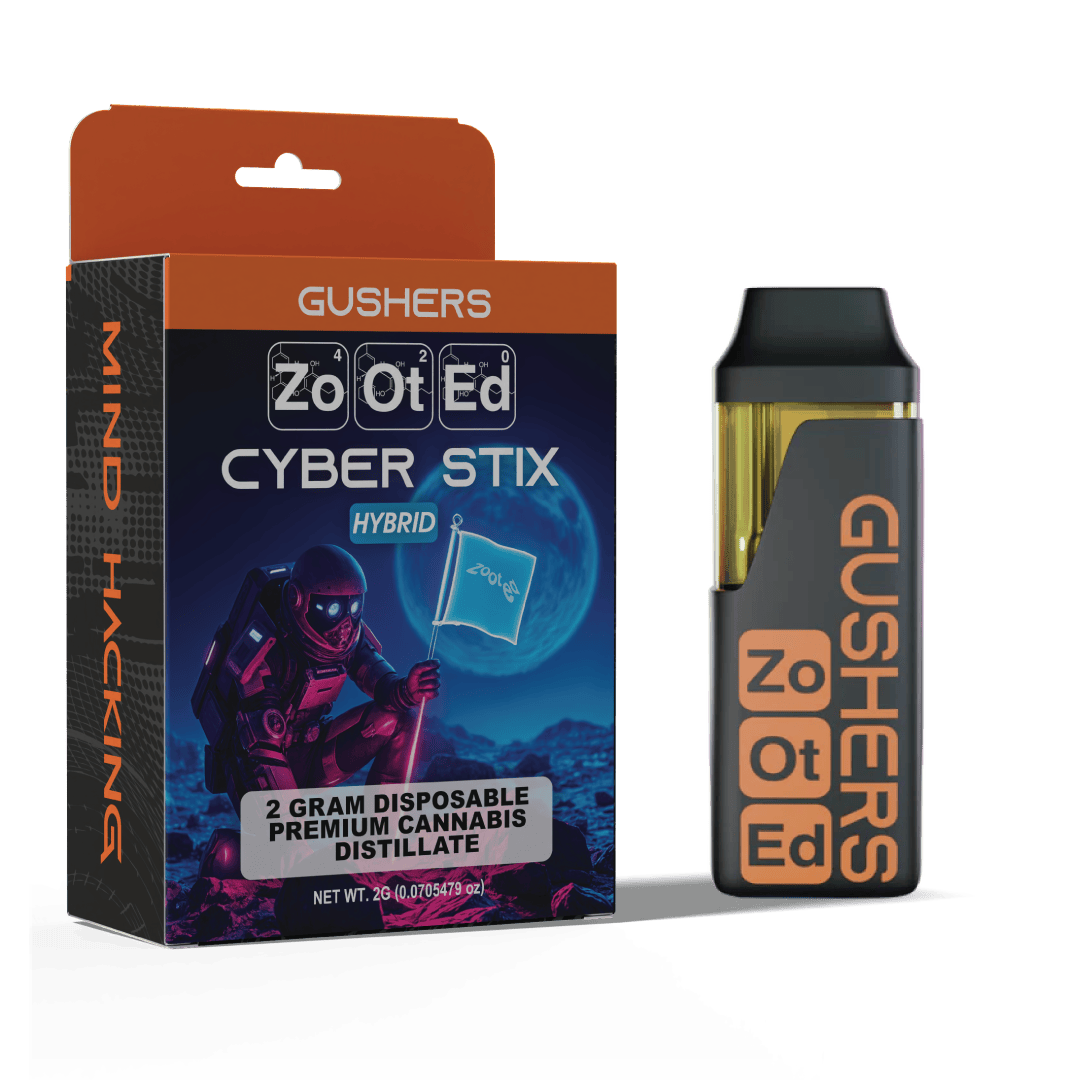 Zooted Brandz - MI - Gushers | Cyber Stick | Live Resin Disposable | 2g - 1