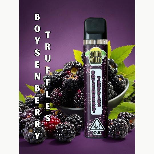 Canna Valley - Boysenberry Truffles - 1