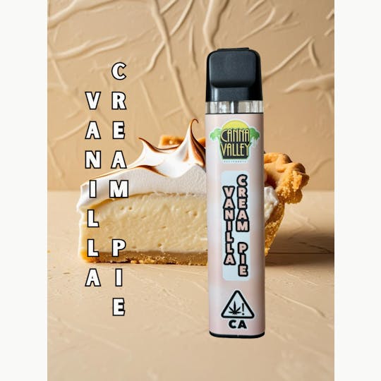 Canna Valley - Vanilla Cream Pie - 1
