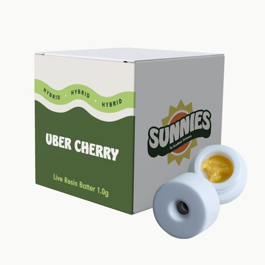 SunMed Growers - Uber Cherry Live Resin Batter 1.0g - 1