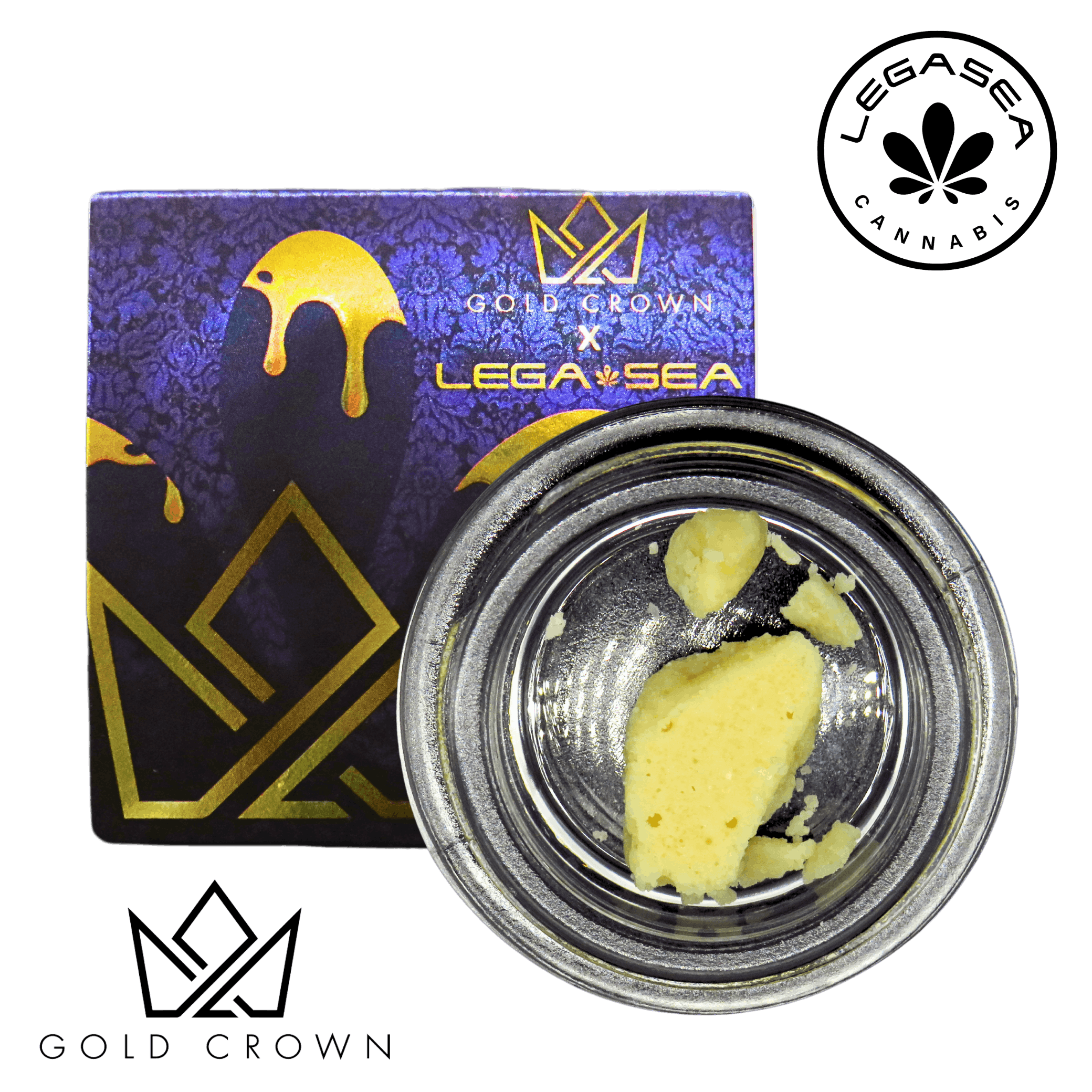 Gold Crown - LegaSea x GC | Crumble 1g | Designer Runtz - 1