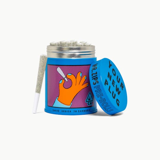 MR. ZIPS - MR. ZIPS | Ice Cream Cake | Indica | Pre-Roll | 14-Pack 0.5g - 1