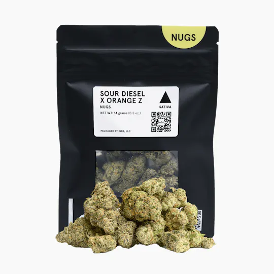 lolo - lolo | Sour Diesel + Orange Z | Indoor Nugs | 14g - 1