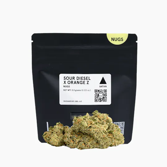 lolo - lolo | Sour Diesel + Orange Z | Indoor Nugs | 3.5g - 1