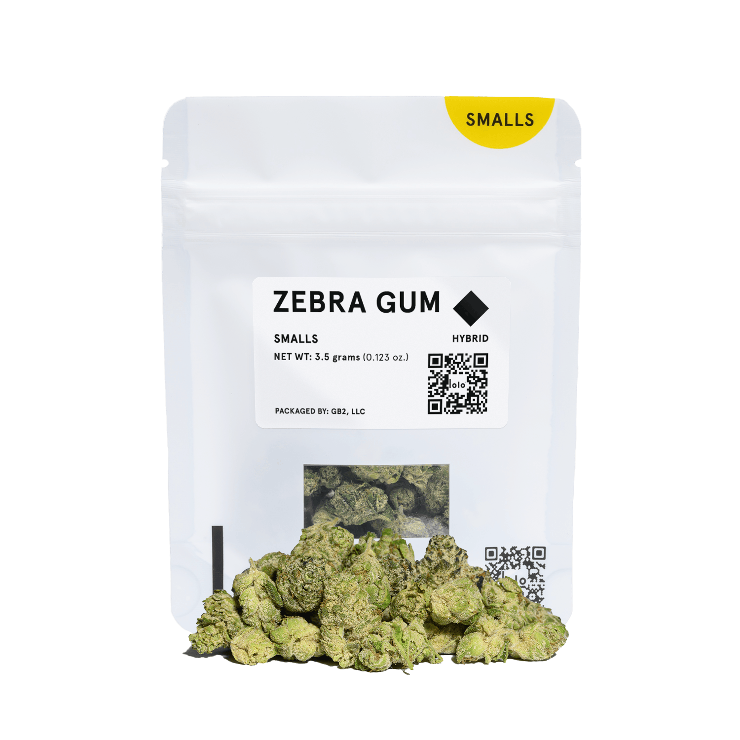 lolo - lolo | Zebra Gum | Indoor Smalls | 3.5g - 1