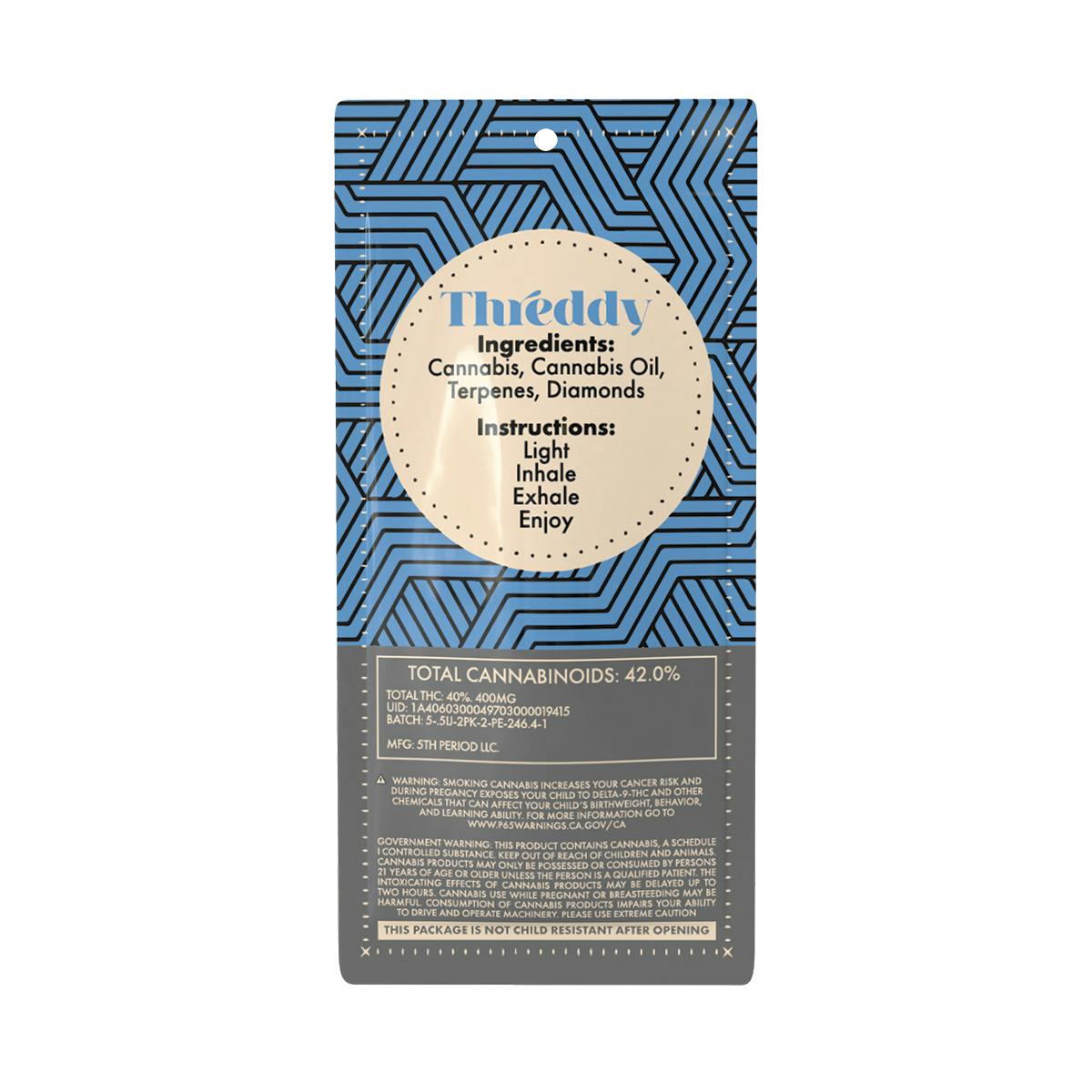 Threddy - Threddy - 2PK - Pineapple Express - 1G - 1