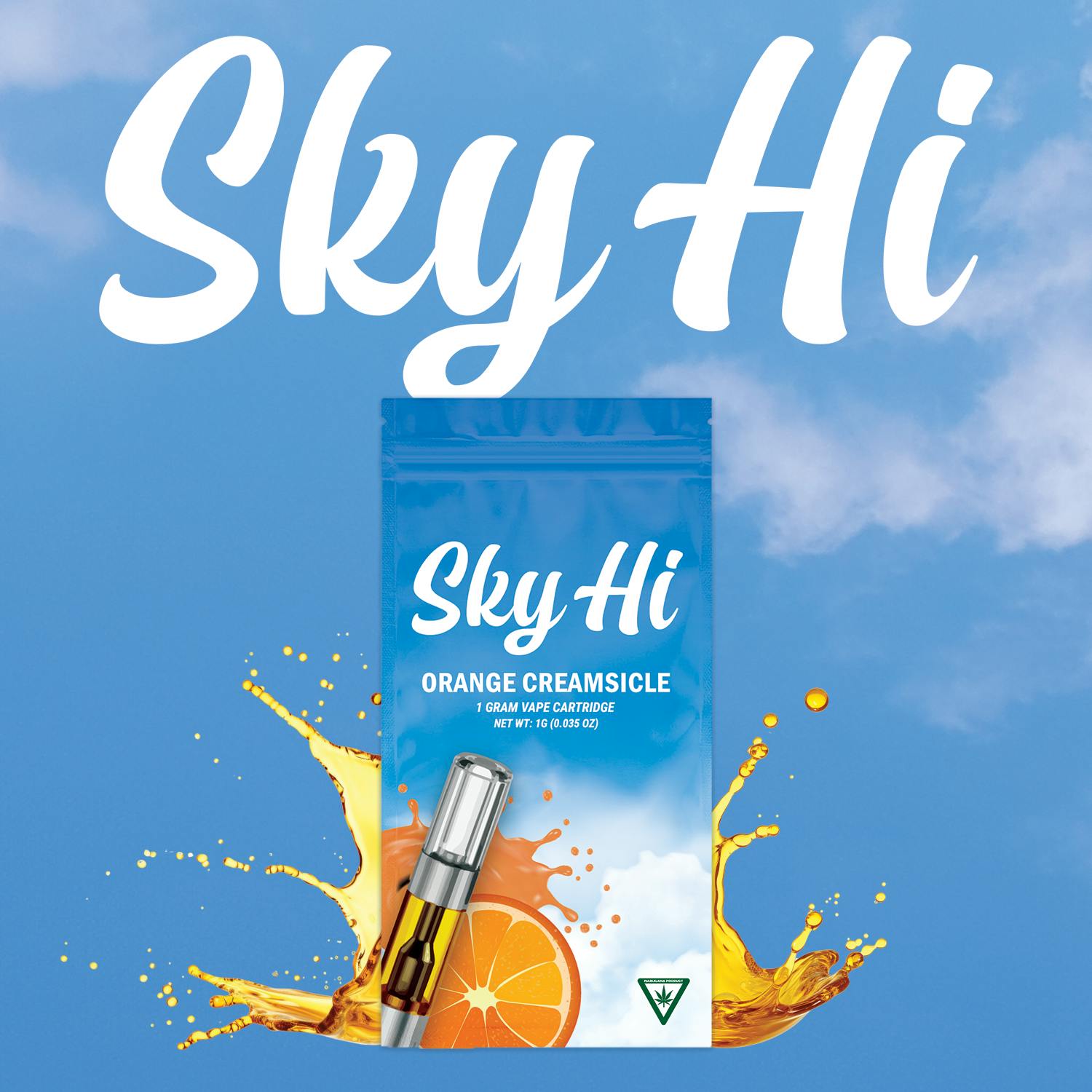 Sky-Hi - Sky HI | Orange Creamsicle 1g Cartridge - 1