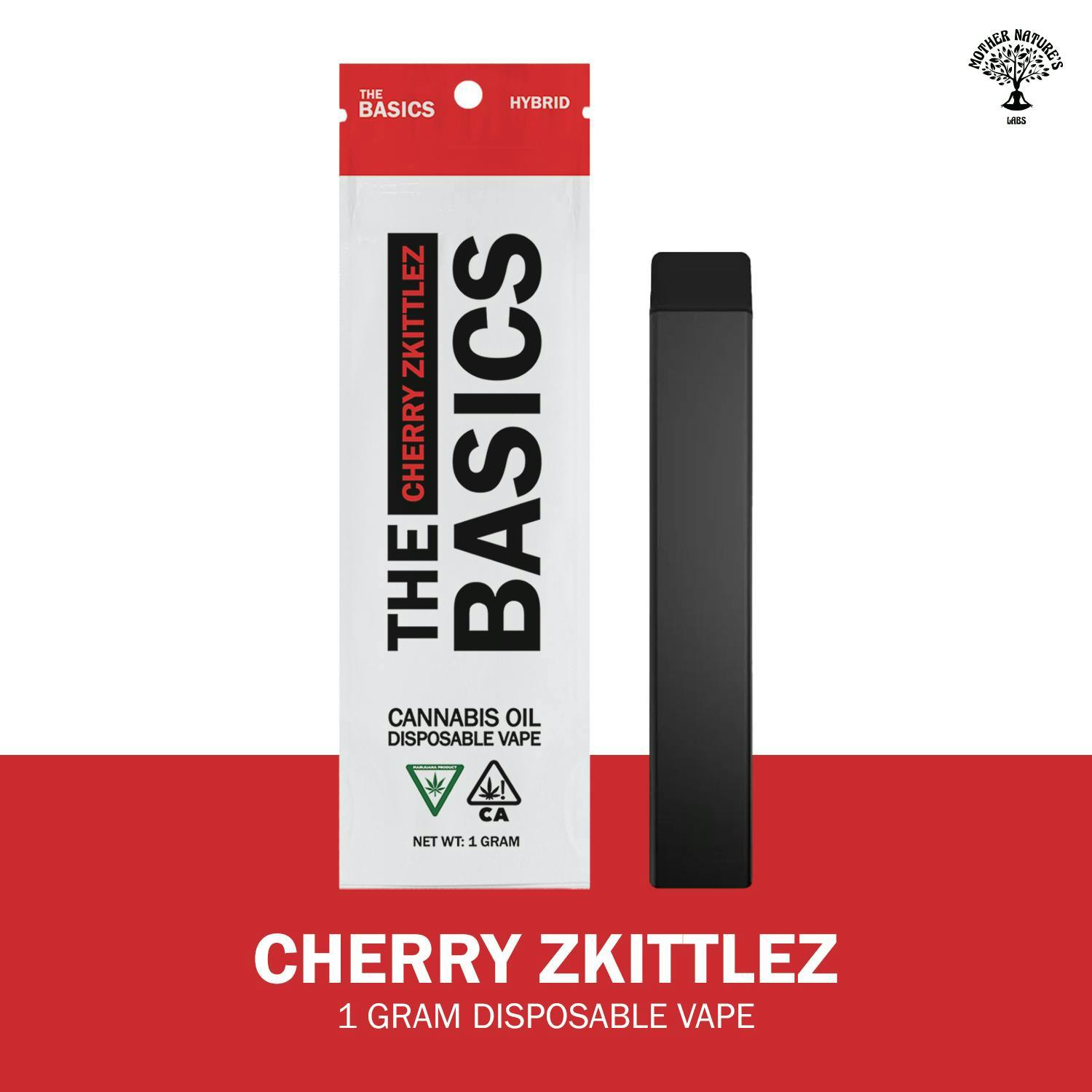 The Basics - The Basics | Cherry Zkittlez | 1G Disposable - 1