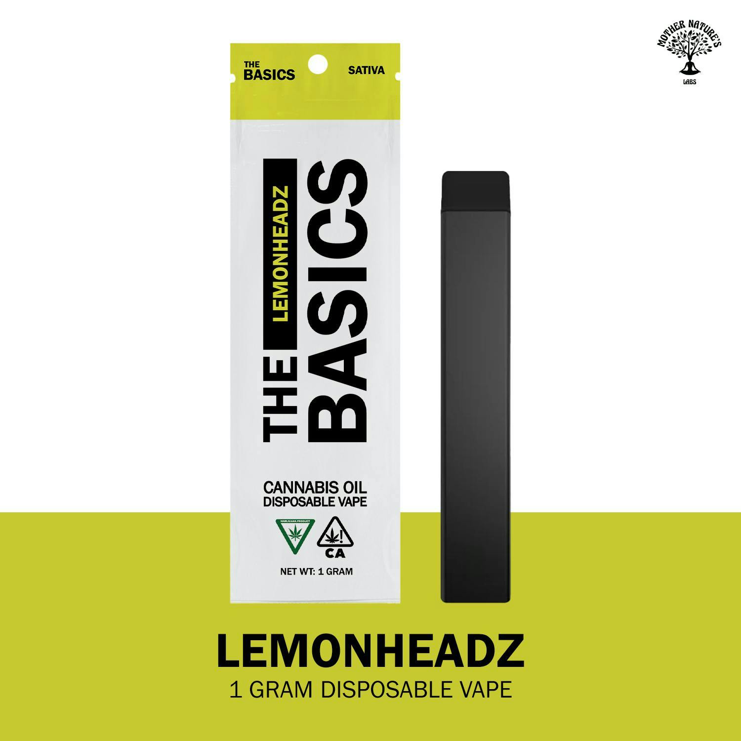 The Basics - The Basics | Lemonheadz | 1G Disposable - 1