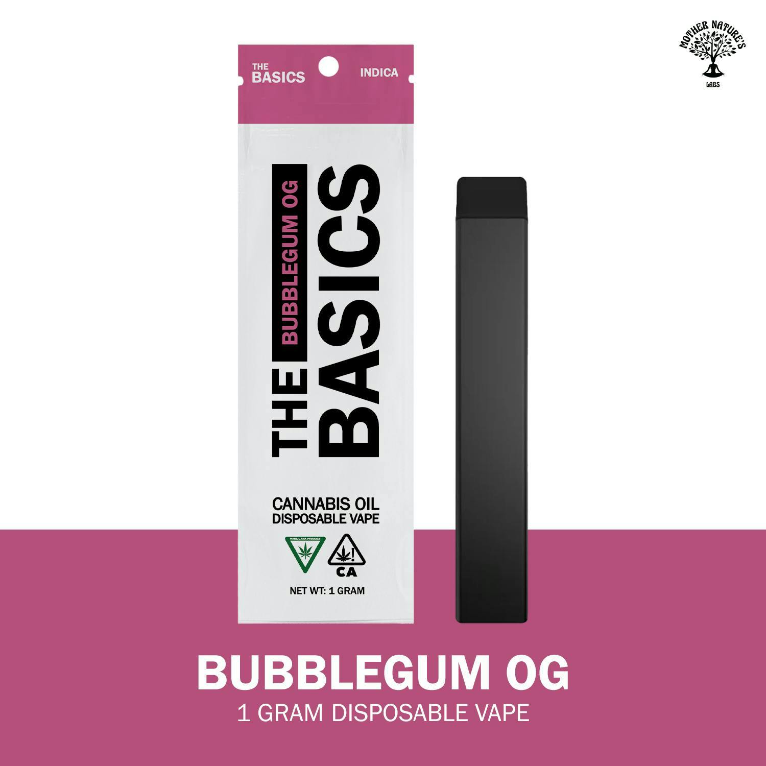 The Basics - The Basics | Bubblegum OG | 1G Disposable - 1