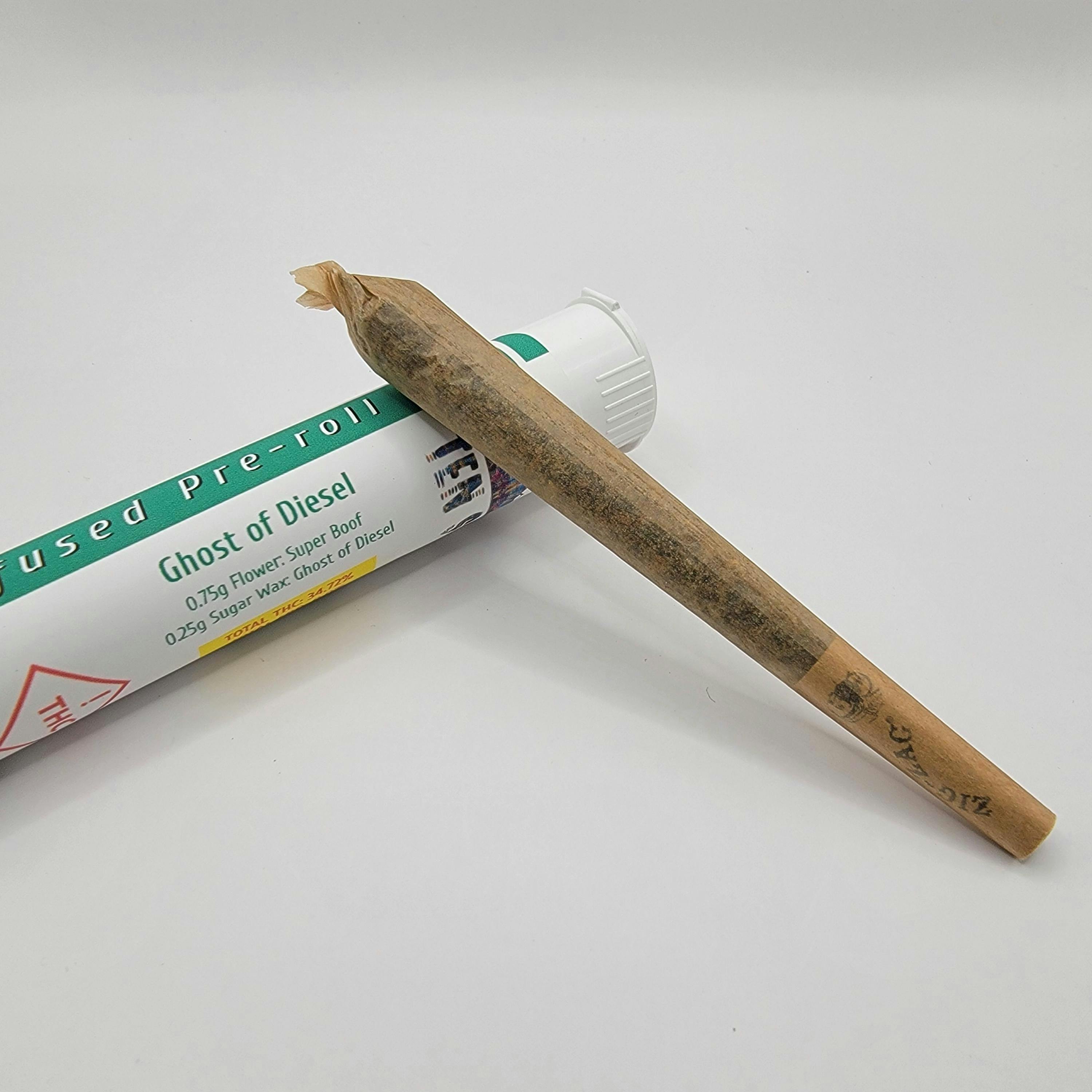 Ten Six Labs - Ghost of Diesel - Infused Pre-roll - Sativa - 1