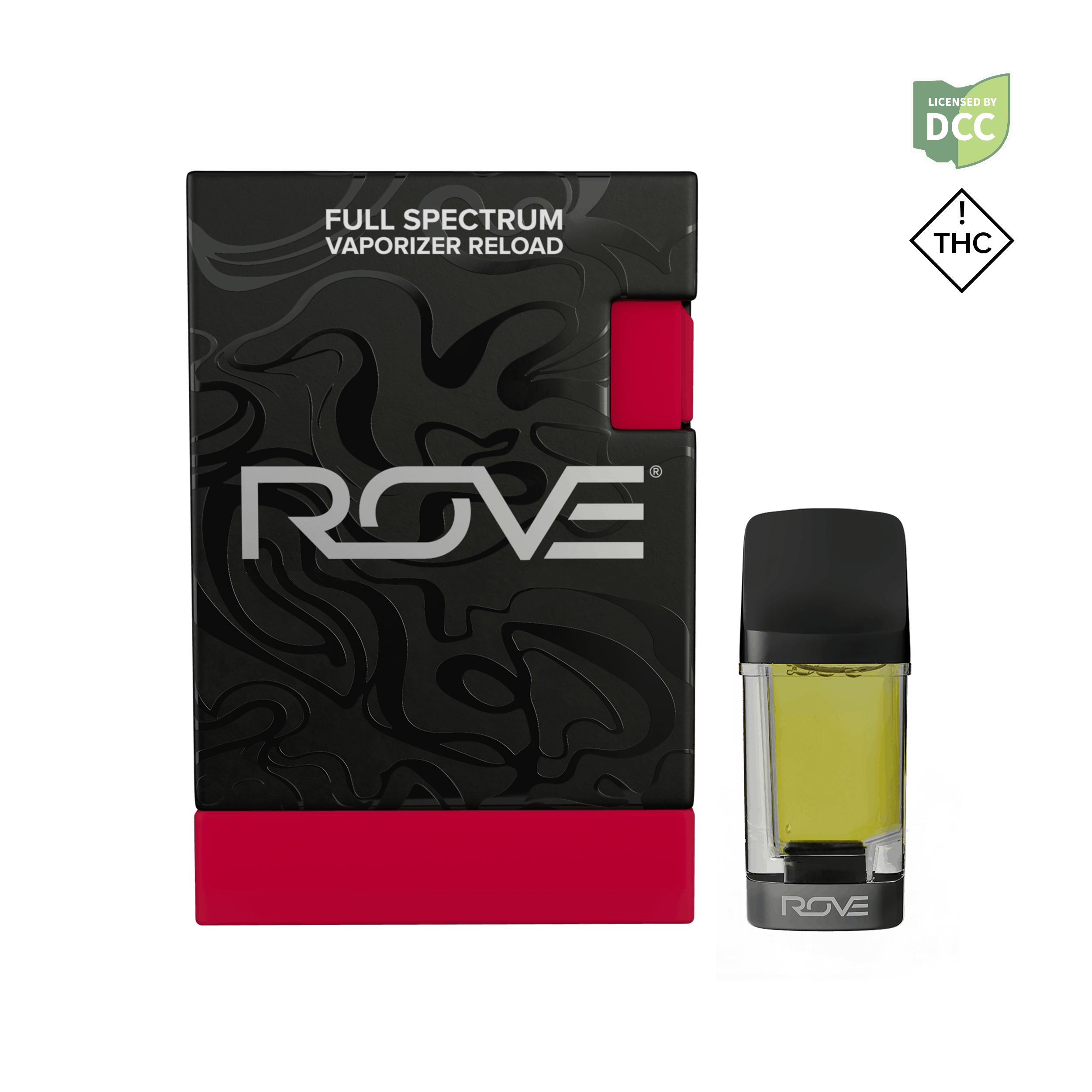 ROVE - Cherry Gelato | Melted Diamond Live Resin Vaporizer | 1.0g (Reload) - 1