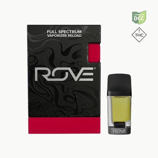ROVE - Cherry Gelato | Melted Diamond Live Resin Vaporizer | 1.0g (Reload) - 1