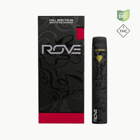 ROVE - Cherry Gelato | Melted Diamond Live Resin Vaporizer | 1.0g (Ready-to-Use) - 1