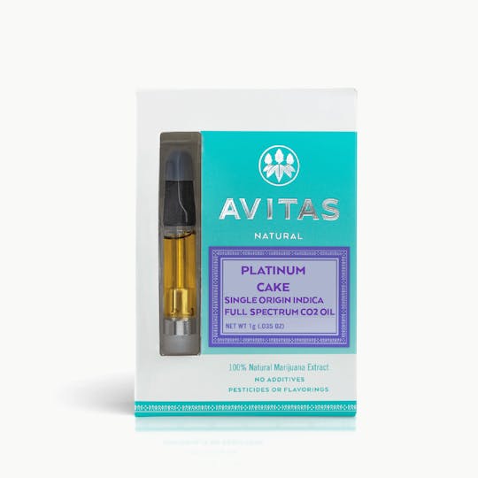 Avitas - Platinum Cake Full Spectrum Cartridge 1g - 1