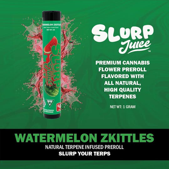 Slurp Juice - Slurp Juice | Watermelon Zkittles | 1G Terp Infused PR - 1