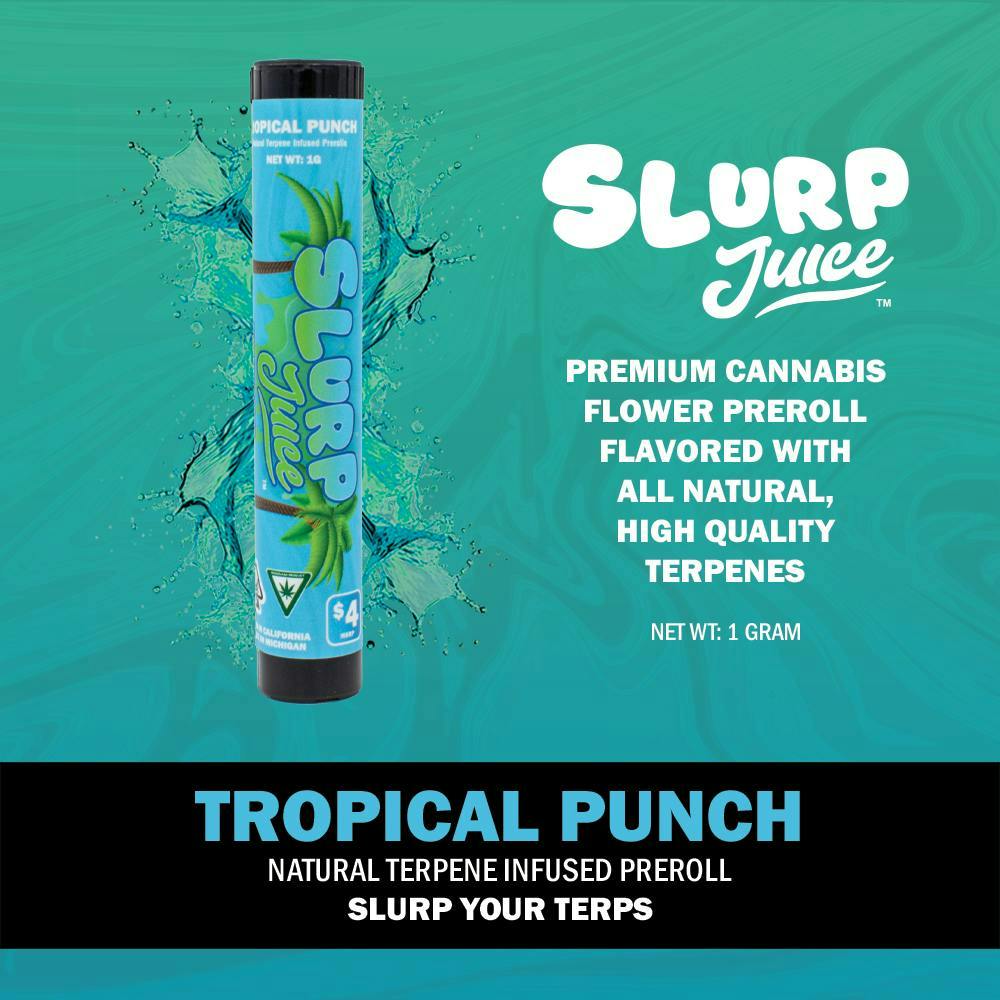 Slurp Juice - Slurp Juice | Tropical Punch | 1G Terp Infused PR - 1