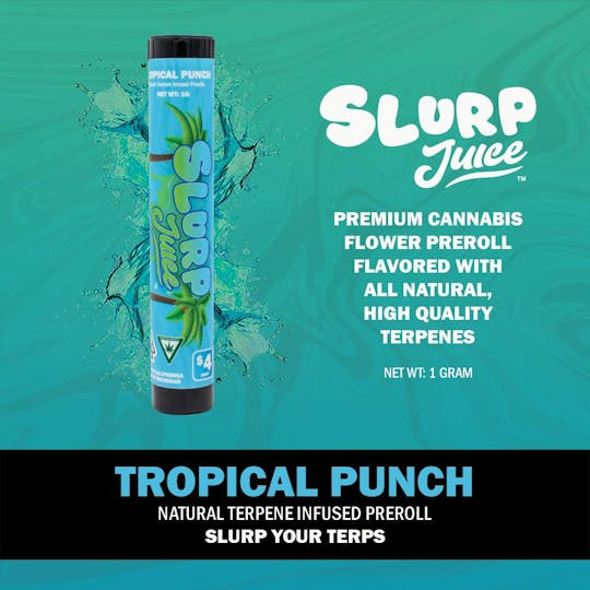 Slurp Juice - Slurp Juice | Tropical Punch | 1G Terp Infused PR - 1