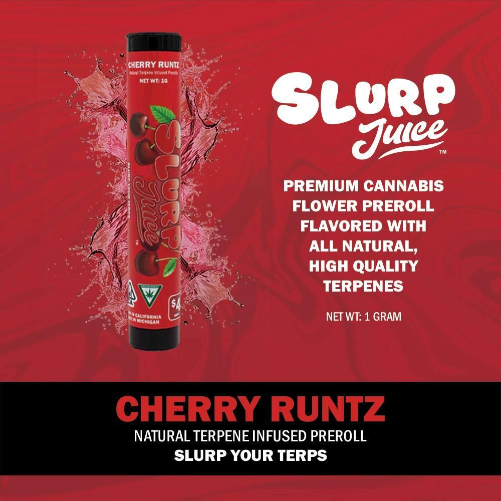 Slurp Juice - Slurp Juice | Cherry Runtz | 1G Terp Infused PR - 1