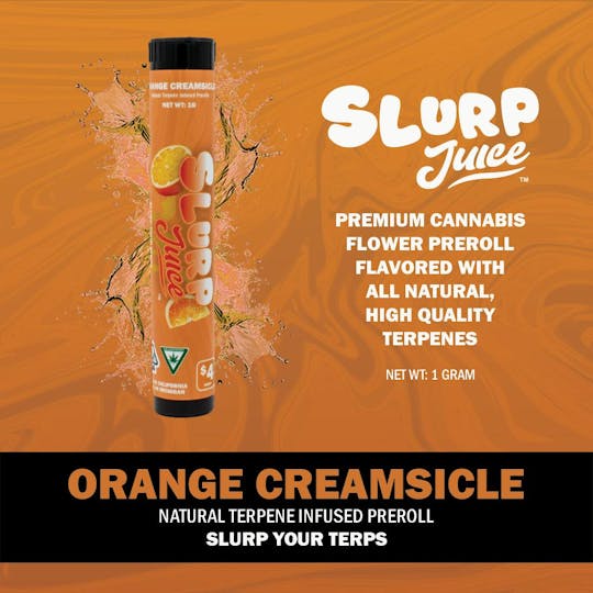Slurp Juice - Slurp Juice | Orange Creamsicle | 1G Terp Infused PR - 1