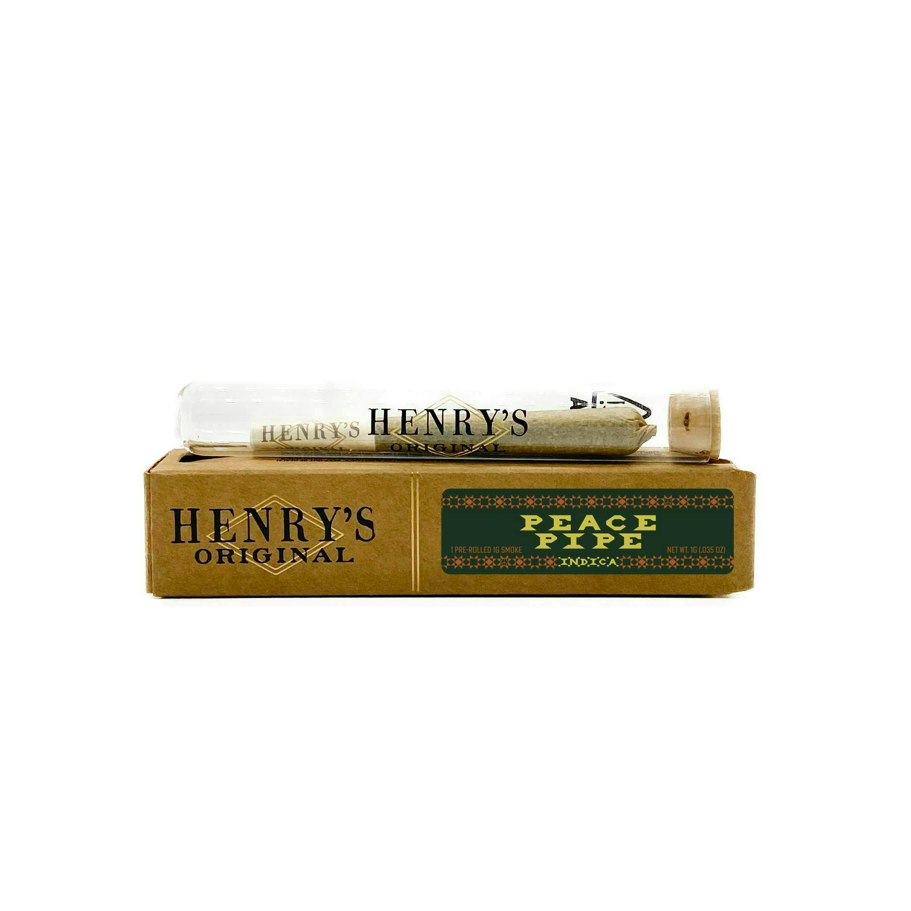 Henry's Original - Henry's Original | Peace Pipe | Joint | 1g - 1