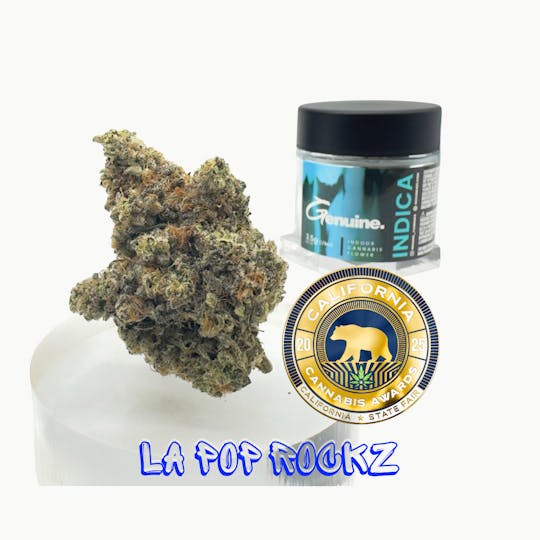 Genuine - LA Pop Rockz - Indoor Flower - 4.0g (Jar) - 1