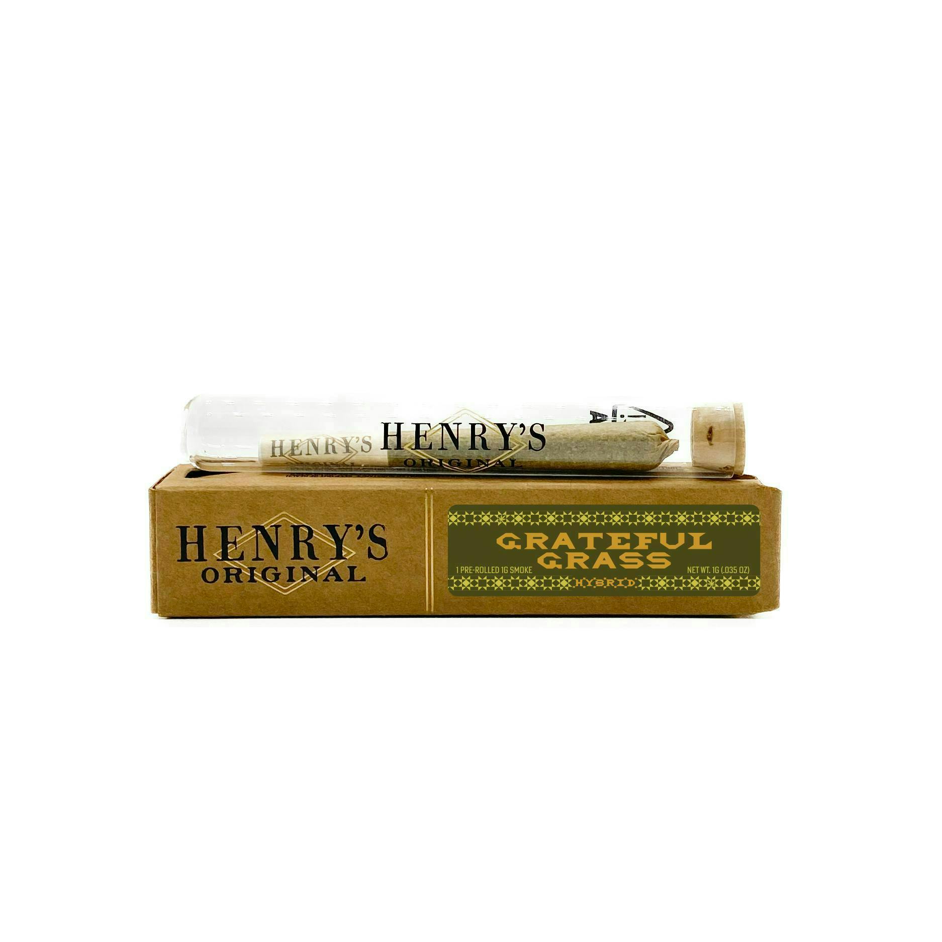 Henry's Original - Henry's Original | Grateful Grass | Joint | 1g - 1