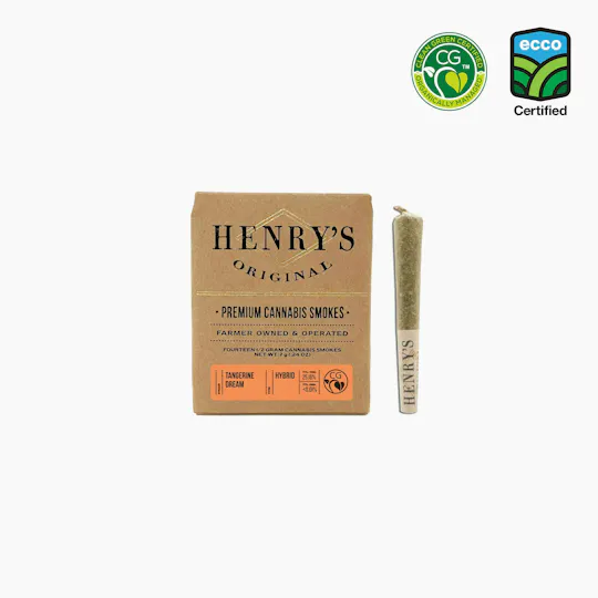 Henry's Original - Henry's Original | Tangerine Dream | Joints | 0.5g each | 14pk - 1