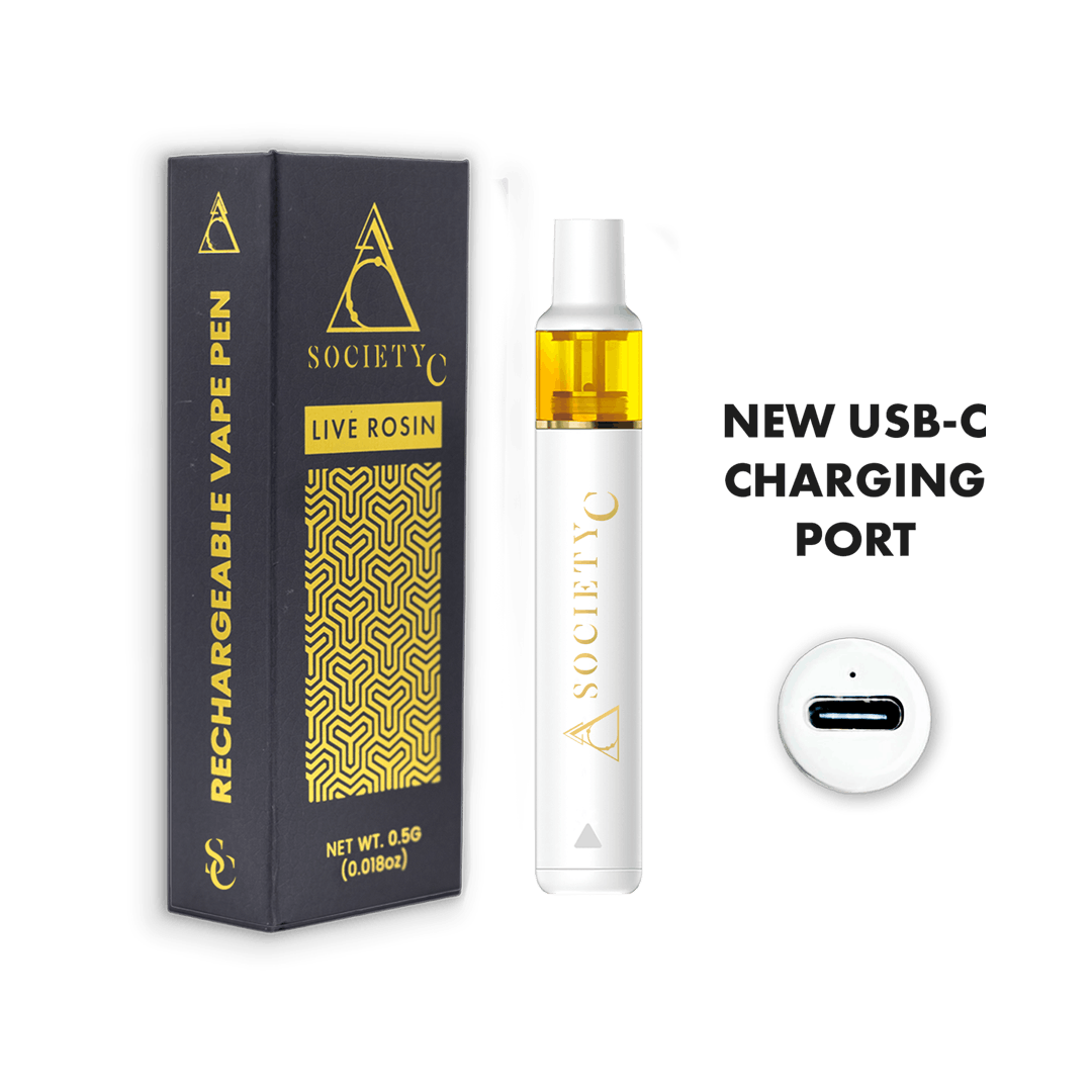 Society C - Society C - Cap Junky - 0.5g Live Rosin Disposable Vape - 1